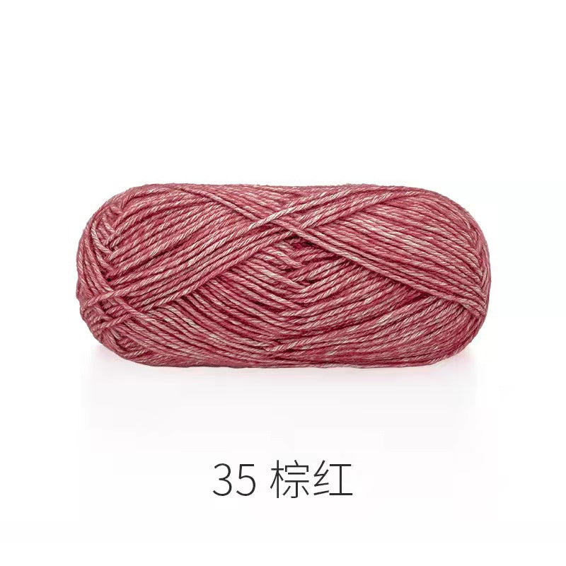 Ready Stock - Cotton Crochet Yarn/ Knitting Yarn - Benang Kait - 如意鸟沁柔棉纱/毛线- 手工编织毛线团/围巾/抱枕/毯子/娃娃