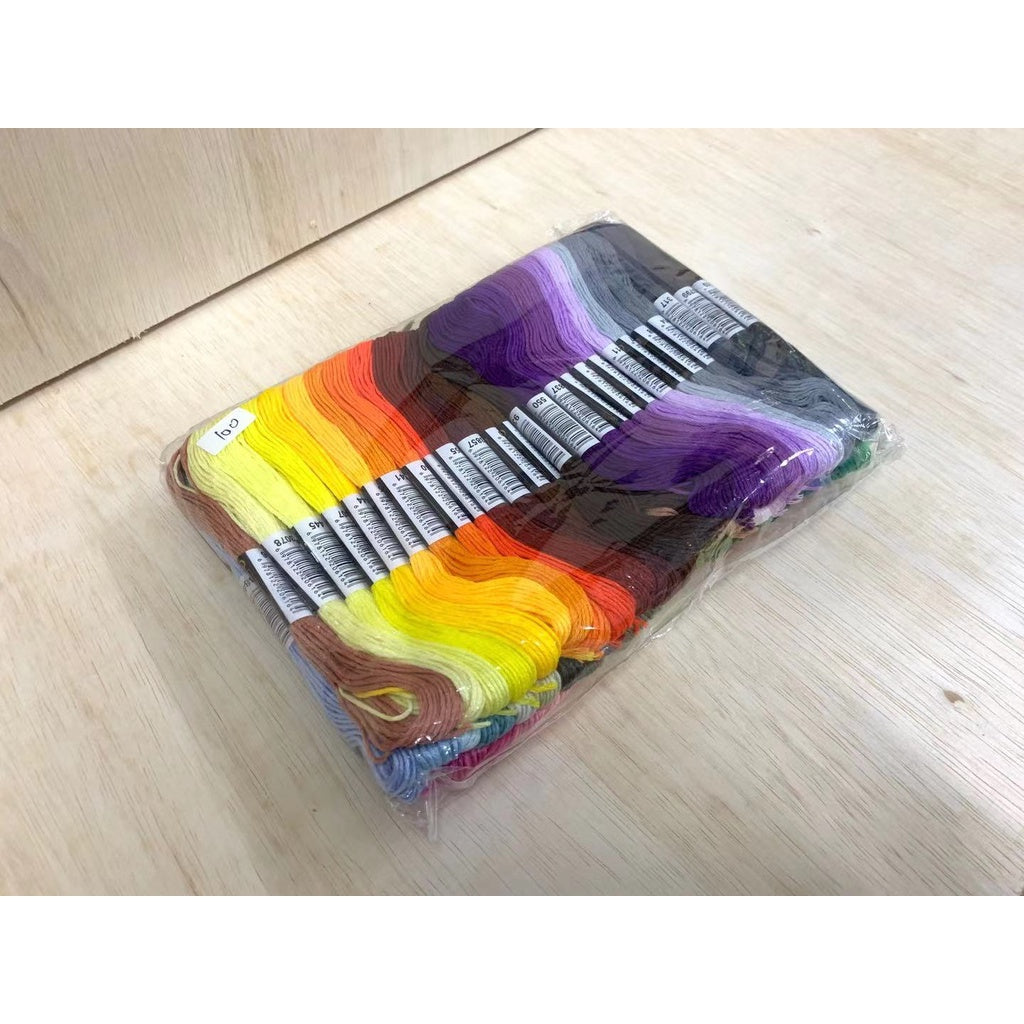 DIY - Embroidery Starter Kit with Tools - Full Set -Cross Stitch Kit- DIY Tools  手工刺绣diy材料包/ 新手小白刺绣基础套组