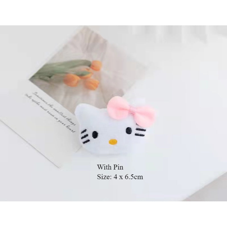 DIY Handmade Brooch/ Scarf/ Bag Accessories/ Cartoon Label/ Scarf Label/ Bag Pin/ Brooch/ DIY 手工胸针/ 卡通造型围巾贴/ 卡通包包别针
