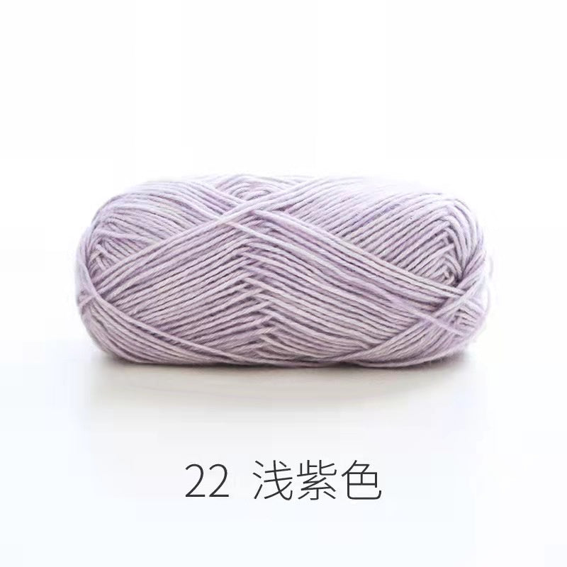Ready Stock - Cotton Crochet Yarn/ Knitting Yarn - Benang Kait - 如意鸟沁柔棉纱/毛线- 手工编织毛线团/围巾/抱枕/毯子/娃娃