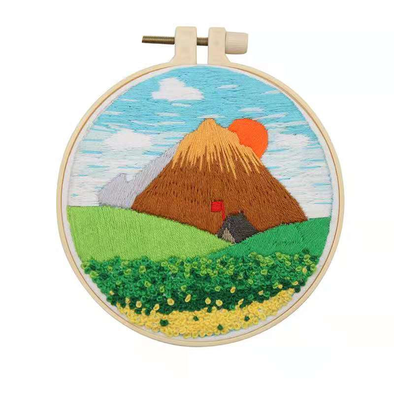 NEW ARRIVAL - Amazon Hot Selling 3D Embroidery Kit - / DIY手工刺绣材料包-  亚马逊热销- 欧式3D刺绣- 绣花套件