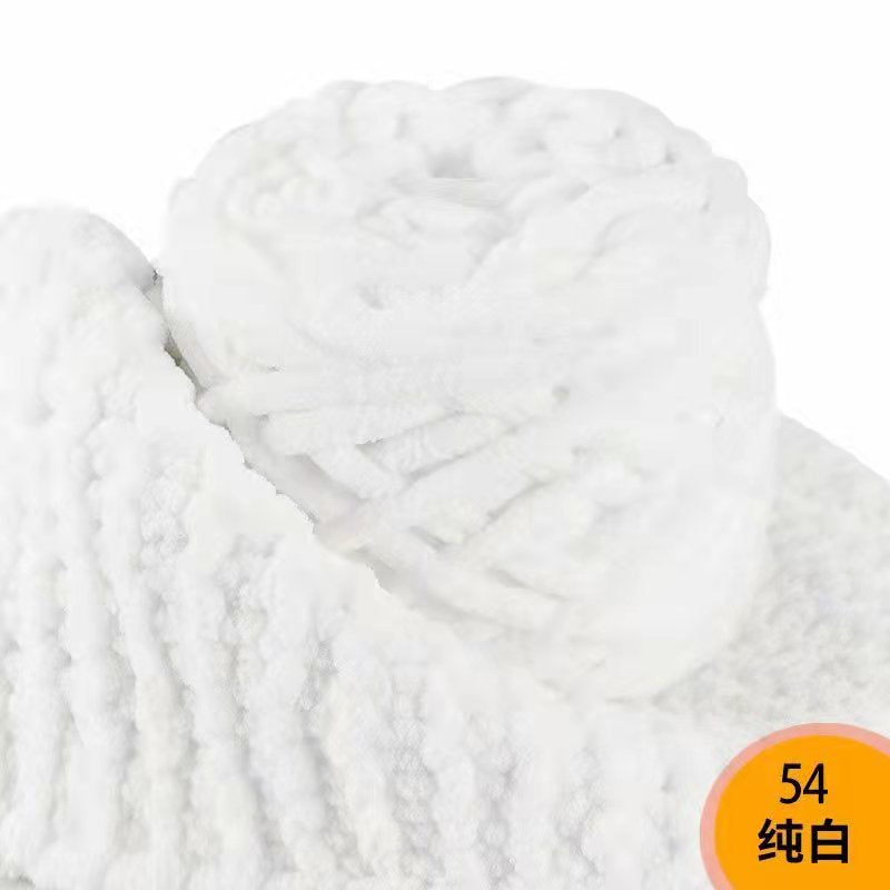 Benang Kait - 90 - 100g Microfiber Polyester Yarn - Crochet Yarn - Soft Knitting Thick Yarn- 冰条毛线- 粗毛线- 围巾毛线