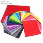 Felt Cloth/ Woven Fabric Cloth/ A4 Woven Sheet / Kain Felt / A4 不织布/ 毛毡布/ 手工专用不织布