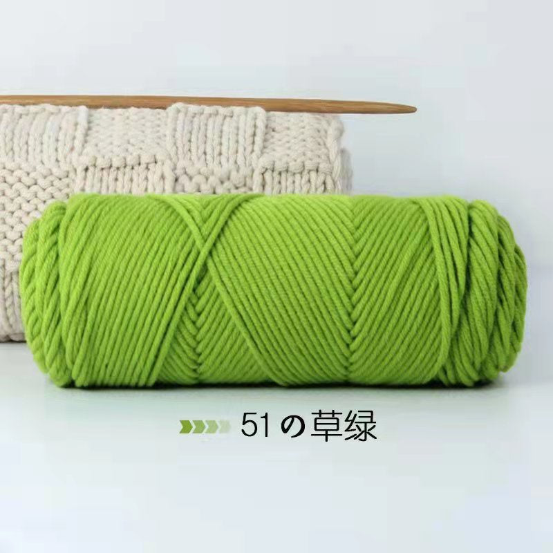 8ply Milk Cotton Yarn/ Tufting Yarn / Russian Punch Needle Yarn/ Crochet Yarn/ Amigurumi Knitting/ 8股情人棉/ 俄罗斯戳戳绣线/ 牛奶棉