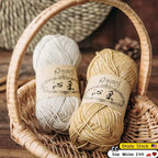 Ready Stock - Cotton Crochet Yarn/ Knitting Yarn - Benang Kait - 如意鸟沁柔棉纱/毛线- 手工编织毛线团/围巾/抱枕/毯子/娃娃