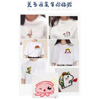 DIY - Embroidery Starter Kit with Tools - Full Set -Cross Stitch Kit- DIY Tools  手工刺绣diy材料包/ 新手小白刺绣基础套组