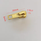 Metal Pin Lock Slider/ Open Ended Zipper Head/ Clothing / Jacket Zipper Head/ Zipper Accessories / Kepala Zip Jacket