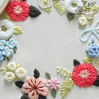 Embroidery Set/ Embroidery Kit Needlework/ DIY cross stitch set / Set Sulaman Tangan /刺绣DIY材料包/刺绣套件/新手刺绣材料包