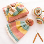 CLEARANCE - 5ply Milk Cotton Yarn/ Handmade DIY Knitting Wool/ Rainbow Yarn/ Benang Kait/ Crochet Yarn/ Knitting Yarn/ 五股牛奶纯色棉/ 针织