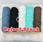REJECT STOCK - 8ply Milk Cotton Yarn- 微瑕疵品 - 8股牛奶棉