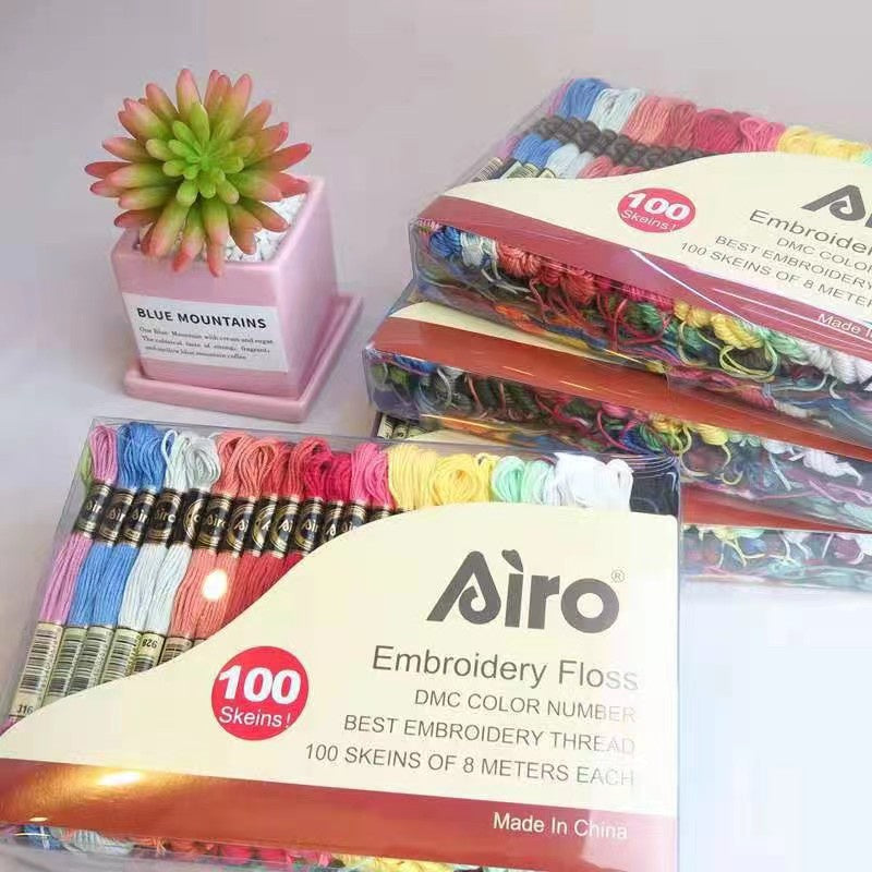 Alphabet Embroidery Starter Kit with Tools- Full Set - DIY tools - Embroidery - Set Sulaman Tangan - 创意字母刺绣套组- 初学者刺绣套组