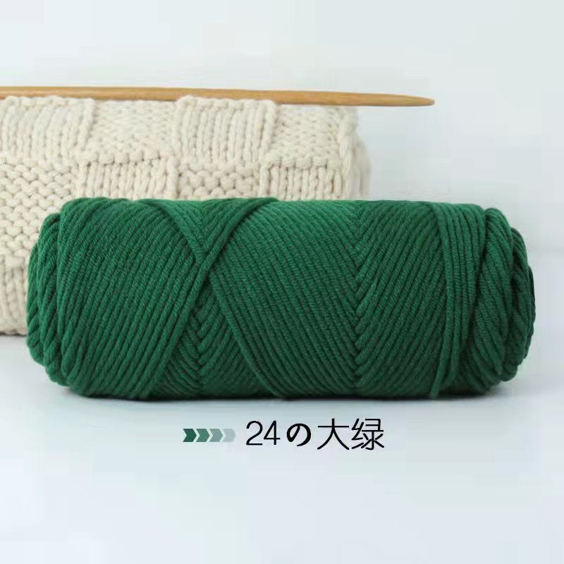 8ply Milk Cotton Yarn/ Tufting Yarn / Russian Punch Needle Yarn/ Crochet Yarn/ Amigurumi Knitting/ 8股情人棉/ 俄罗斯戳戳绣线/ 牛奶棉