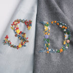 Alphabet Embroidery Starter Kit with Tools- Full Set - DIY tools - Embroidery - Set Sulaman Tangan - 创意字母刺绣套组- 初学者刺绣套组