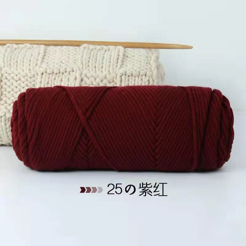 8ply Milk Cotton Yarn/ Tufting Yarn / Russian Punch Needle Yarn/ Crochet Yarn/ Amigurumi Knitting/ 8股情人棉/ 俄罗斯戳戳绣线/ 牛奶棉