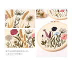 Embroidery Set/ Embroidery Kit Needlework/ DIY cross stitch set / Set Sulaman Tangan /刺绣DIY材料包/刺绣套件/新手刺绣材料包