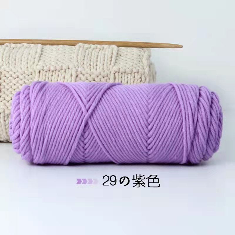 8ply Milk Cotton Yarn/ Tufting Yarn / Russian Punch Needle Yarn/ Crochet Yarn/ Amigurumi Knitting/ 8股情人棉/ 俄罗斯戳戳绣线/ 牛奶棉