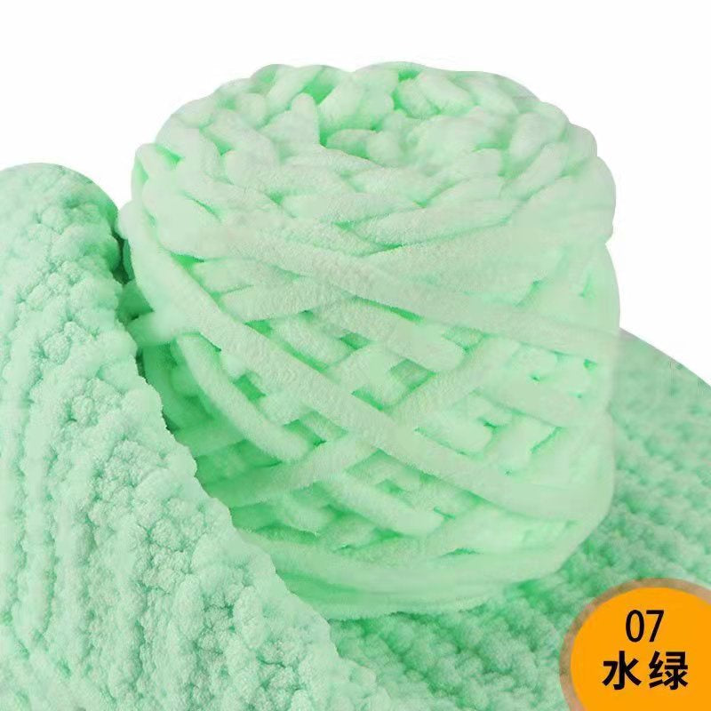 Benang Kait - 90 - 100g Microfiber Polyester Yarn - Crochet Yarn - Soft Knitting Thick Yarn- 冰条毛线- 粗毛线- 围巾毛线