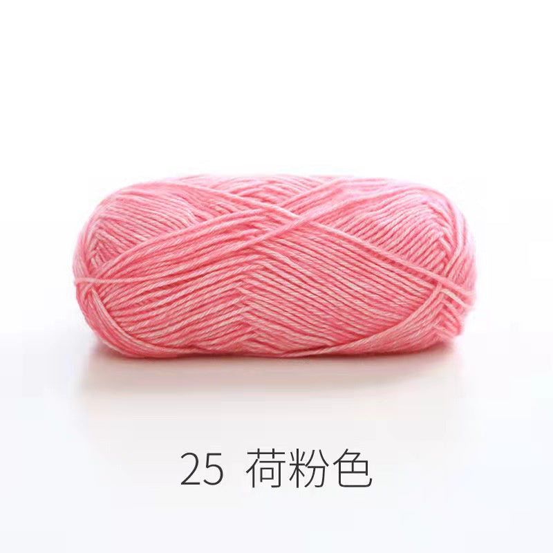 Ready Stock - Cotton Crochet Yarn/ Knitting Yarn - Benang Kait - 如意鸟沁柔棉纱/毛线- 手工编织毛线团/围巾/抱枕/毯子/娃娃