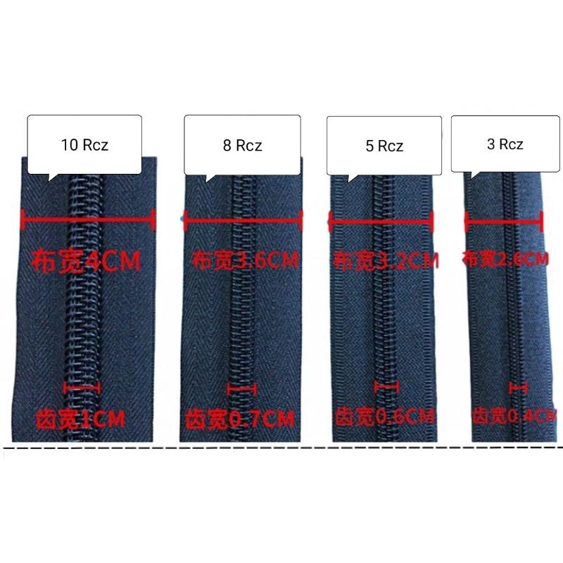 (Normal Quality) Zipper Pin Lock Slider/ Kepala Zip/ Zipper Head (SH)