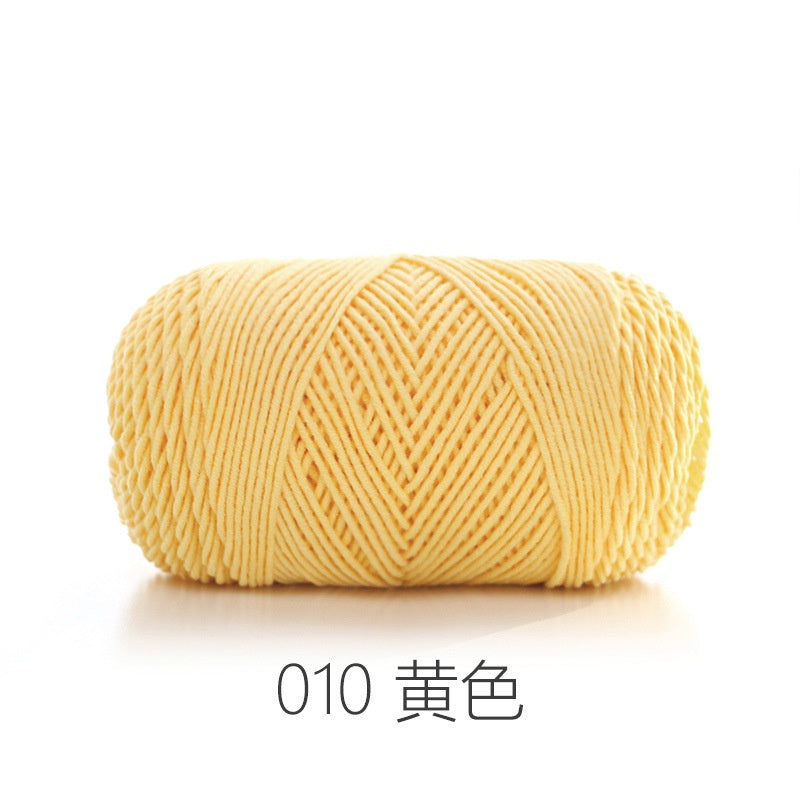CLEARANCE - 5ply Milk Cotton Yarn/ Handmade DIY Knitting Wool/ Rainbow Yarn/ Benang Kait/ Crochet Yarn/ Knitting Yarn/ 五股牛奶纯色棉/ 针织