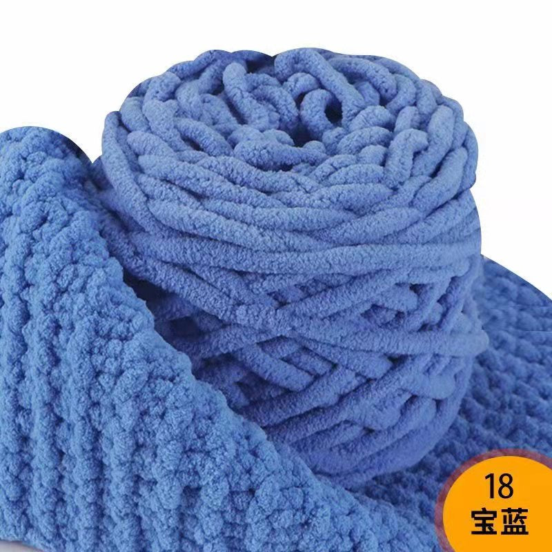Benang Kait - 90 - 100g Microfiber Polyester Yarn - Crochet Yarn - Soft Knitting Thick Yarn- 冰条毛线- 粗毛线- 围巾毛线