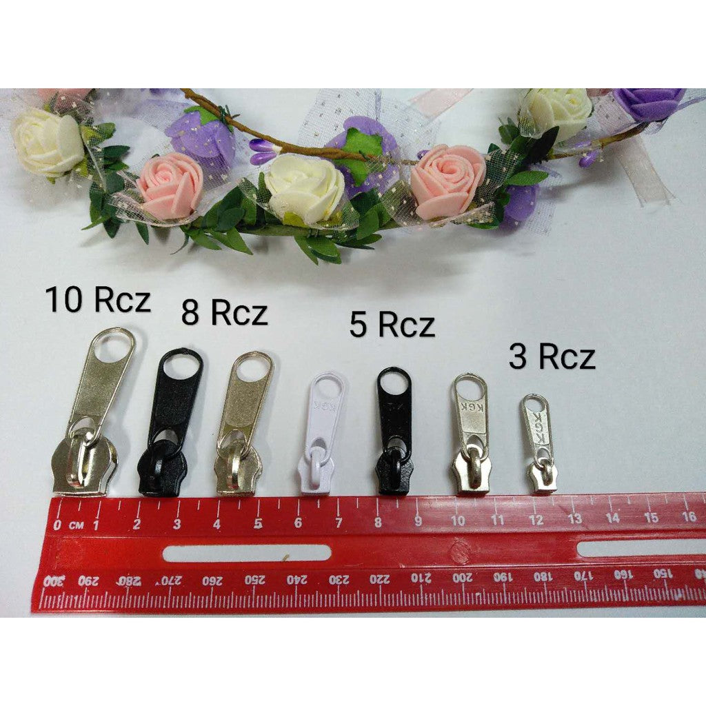 (Normal Quality) Zipper Pin Lock Slider/ Kepala Zip/ Zipper Head (SH)