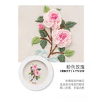 Embroidery Kit- Needlework for Beginner- Cross Stitch set/ DIY手工刺绣材料包- 初学者绣花套件小款