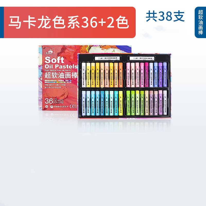 CLEARANCE Kuelox Oil Pastel Painting Set/ Crayon set/ Super soft Oil Pastel/ 高尔乐油画棒/重彩/水溶性/超软油画棒/马卡龙色/莫兰迪色/经典色