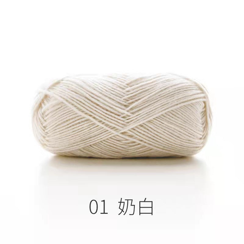 Ready Stock - Cotton Crochet Yarn/ Knitting Yarn - Benang Kait - 如意鸟沁柔棉纱/毛线- 手工编织毛线团/围巾/抱枕/毯子/娃娃
