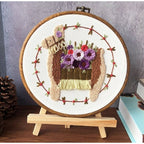 Ready Stock- Embroidery Hoop-  Antique plastic embroidery Hoop/ 现货 绣绷 塑料仿古绣绷