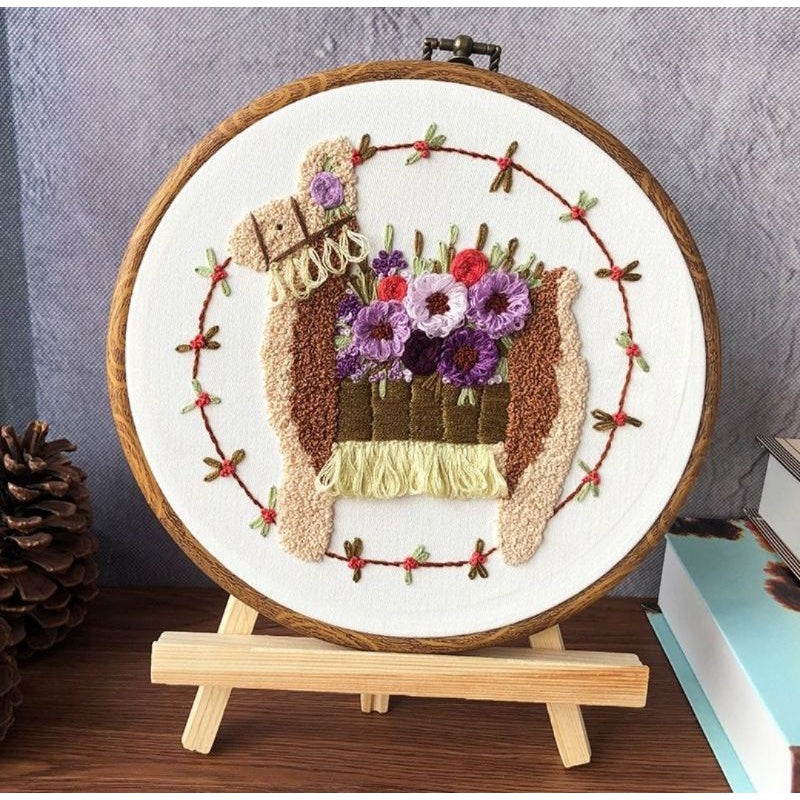Ready Stock- Embroidery Hoop-  Antique plastic embroidery Hoop/ 现货 绣绷 塑料仿古绣绷