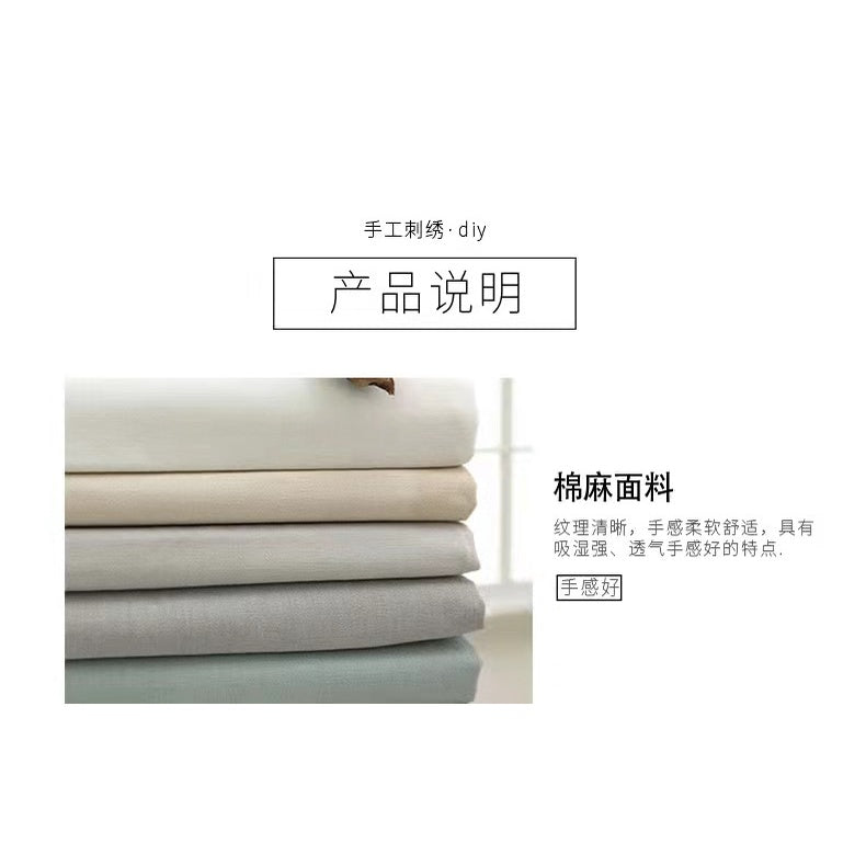 Embroidery Set/ Embroidery Kit Needlework/ DIY cross stitch set / Set Sulaman Tangan /刺绣DIY材料包/刺绣套件/新手刺绣材料包