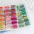 Embroidery Tools Storage Box/ Plastic Storage Box /Transparent Jewelry Box/ Tools organizer/透明首饰盒 绣线盒手工工具储物盒 塑料收纳盒 饰品盒