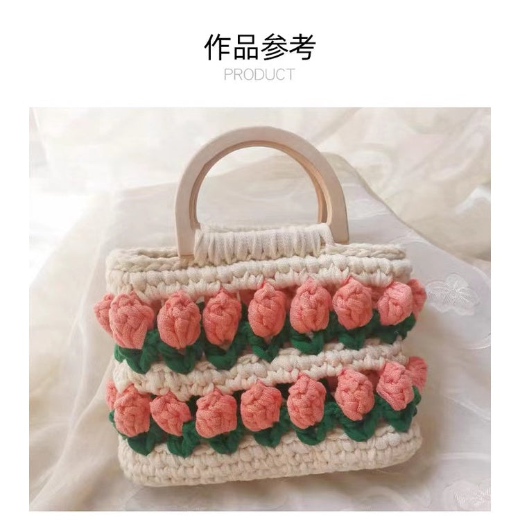 Bag Accessories/ Plastic Bag Handle/ Wooden Bag Handle/ D-Shape Bag Handle-木制D型手挽/包包手提/包包配件/DIY化妆包手提半圆手挽/ 包包手柄