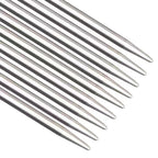Stainless Steel Sweater Needle/ Straight Needle/ Knitting Needle/ Jarum Kait