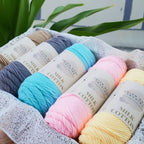 8ply Milk Cotton Yarn/ Tufting Yarn / Russian Punch Needle Yarn/ Crochet Yarn/ Amigurumi Knitting/ 8股情人棉/ 俄罗斯戳戳绣线/ 牛奶棉