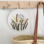 Embroidery Set/ Embroidery Kit Needlework/ DIY cross stitch set / Set Sulaman Tangan 刺绣DIY材料包/刺绣套件/新手刺绣材料包