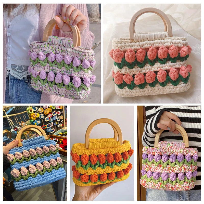 Bag Accessories/ Plastic Bag Handle/ Wooden Bag Handle/ D-Shape Bag Handle-木制D型手挽/包包手提/包包配件/DIY化妆包手提半圆手挽/ 包包手柄