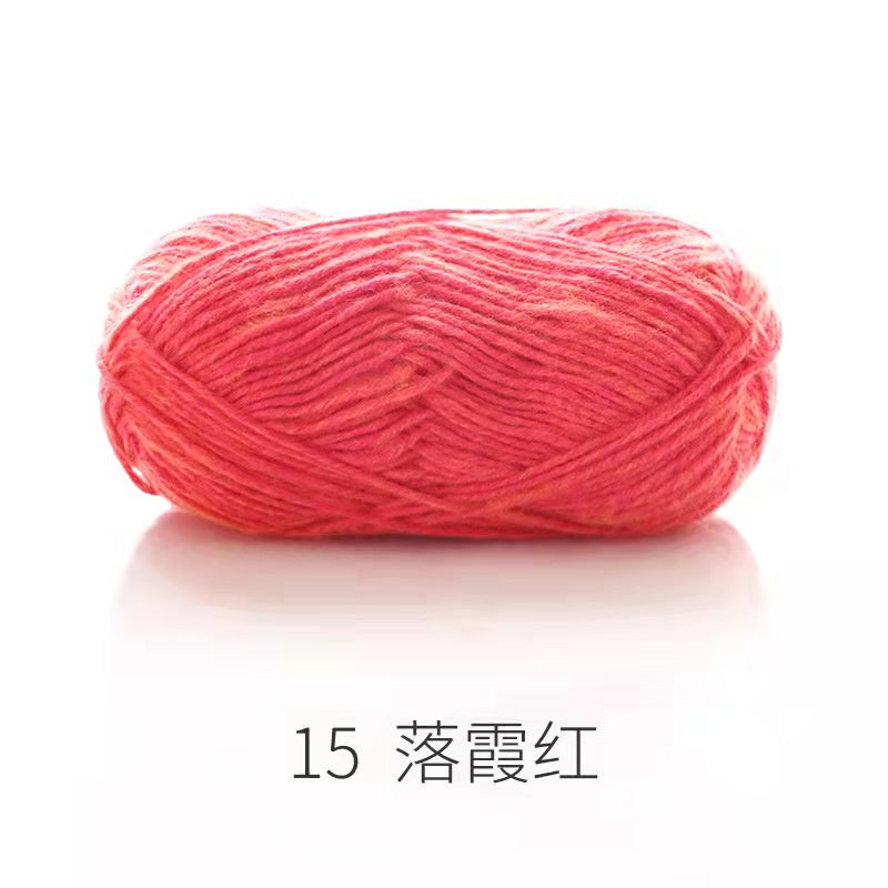 Ready Stock - Cotton Crochet Yarn/ Knitting Yarn - Benang Kait - 如意鸟沁柔棉纱/毛线- 手工编织毛线团/围巾/抱枕/毯子/娃娃