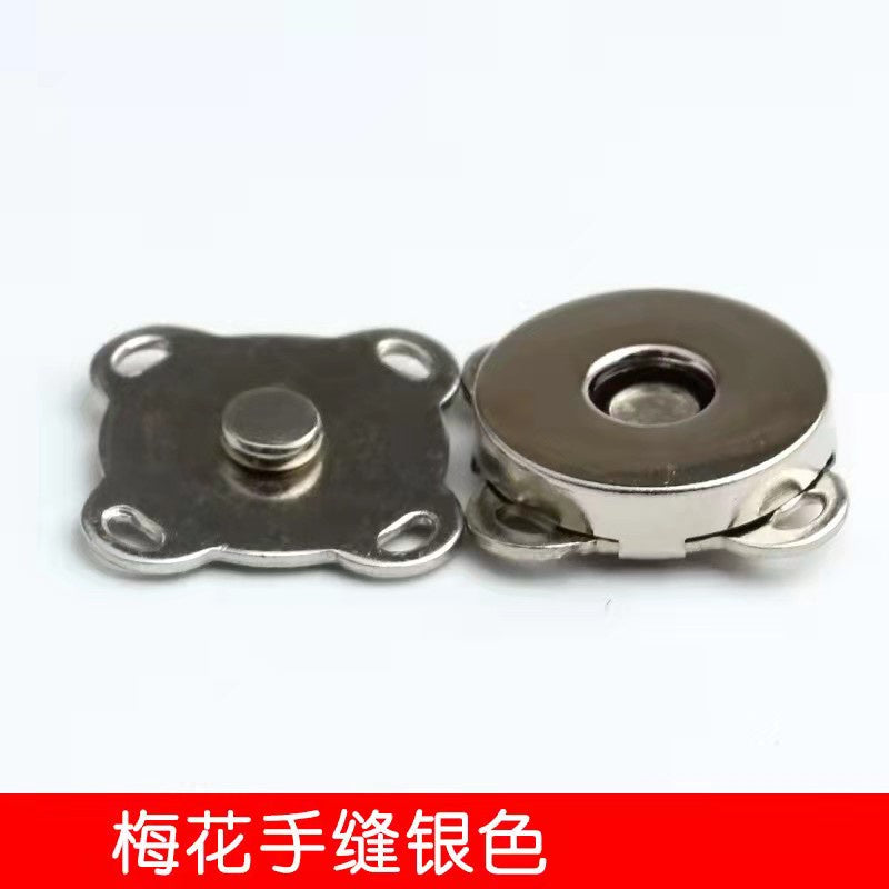 18mm Magnetic Button Clasp/ Snap Button for Bag/ Clothing/ 包包磁铁扣/ 手缝磁铁纽扣