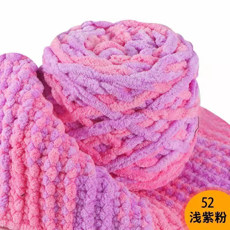 Benang Kait - 90 - 100g Microfiber Polyester Yarn - Crochet Yarn - Soft Knitting Thick Yarn- 冰条毛线- 粗毛线- 围巾毛线