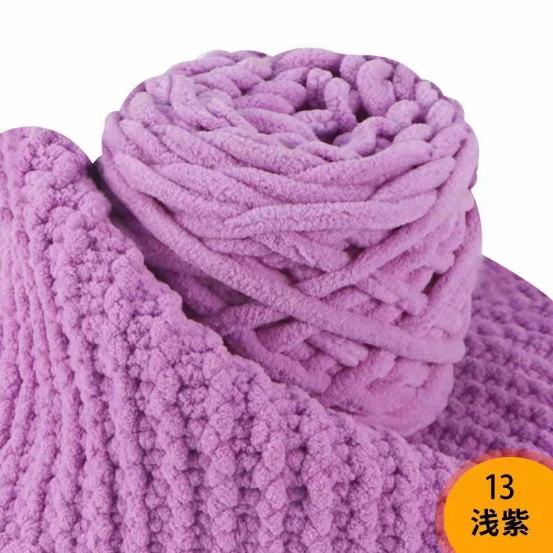 Benang Kait - 90 - 100g Microfiber Polyester Yarn - Crochet Yarn - Soft Knitting Thick Yarn- 冰条毛线- 粗毛线- 围巾毛线