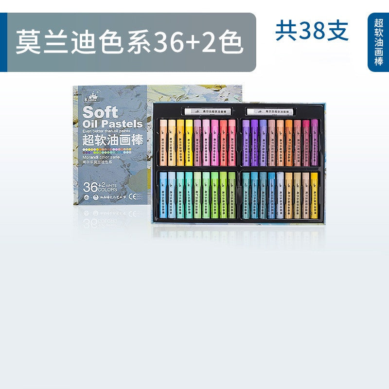 CLEARANCE Kuelox Oil Pastel Painting Set/ Crayon set/ Super soft Oil Pastel/ 高尔乐油画棒/重彩/水溶性/超软油画棒/马卡龙色/莫兰迪色/经典色