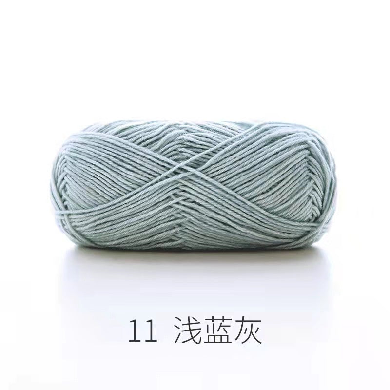 Ready Stock - Cotton Crochet Yarn/ Knitting Yarn - Benang Kait - 如意鸟沁柔棉纱/毛线- 手工编织毛线团/围巾/抱枕/毯子/娃娃