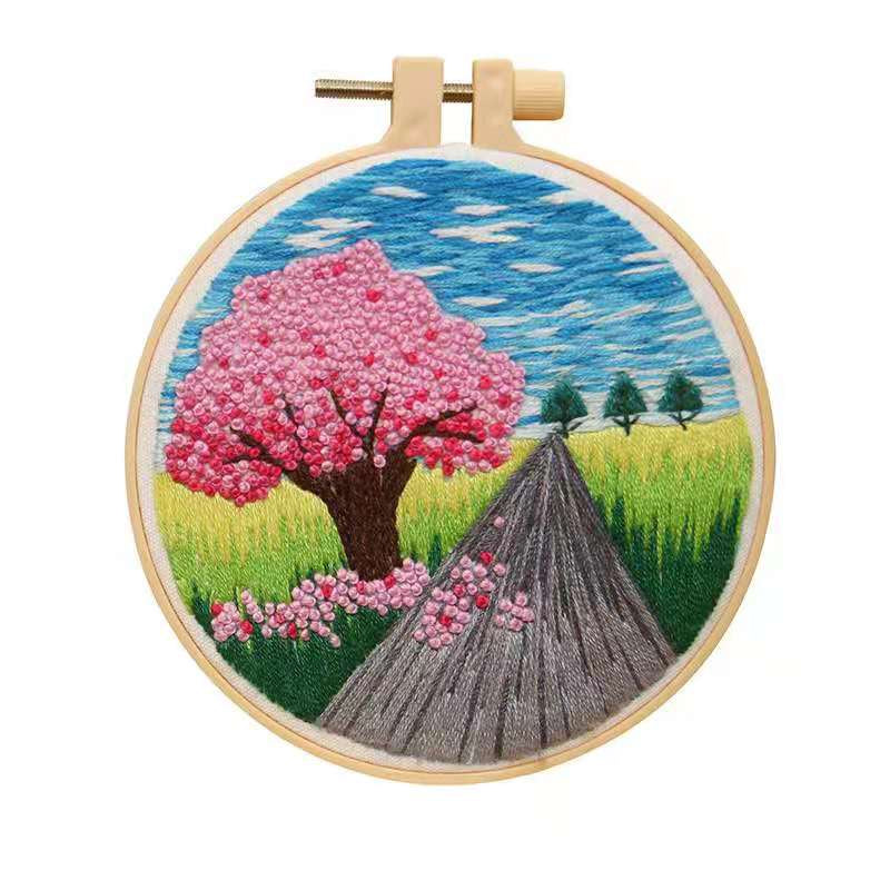 NEW ARRIVAL - Amazon Hot Selling 3D Embroidery Kit - / DIY手工刺绣材料包-  亚马逊热销- 欧式3D刺绣- 绣花套件