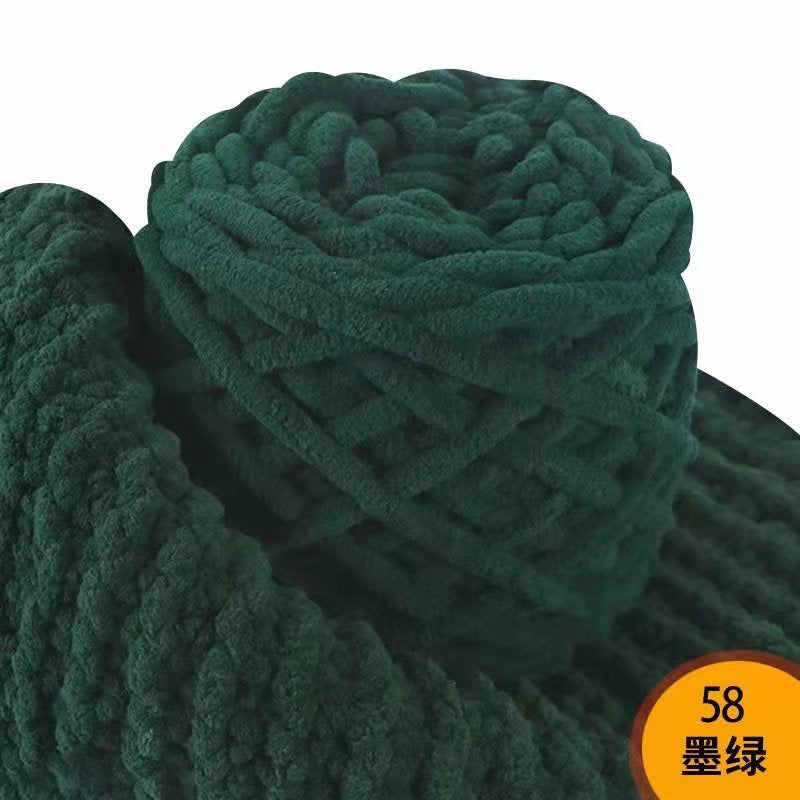 Benang Kait - 90 - 100g Microfiber Polyester Yarn - Crochet Yarn - Soft Knitting Thick Yarn- 冰条毛线- 粗毛线- 围巾毛线