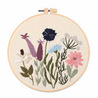 Embroidery Set/ Embroidery Kit Needlework/ DIY cross stitch set / Set Sulaman Tangan /刺绣DIY材料包/刺绣套件/新手刺绣材料包