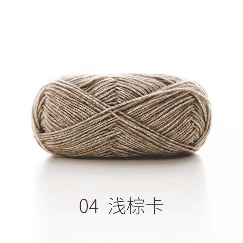 Ready Stock - Cotton Crochet Yarn/ Knitting Yarn - Benang Kait - 如意鸟沁柔棉纱/毛线- 手工编织毛线团/围巾/抱枕/毯子/娃娃