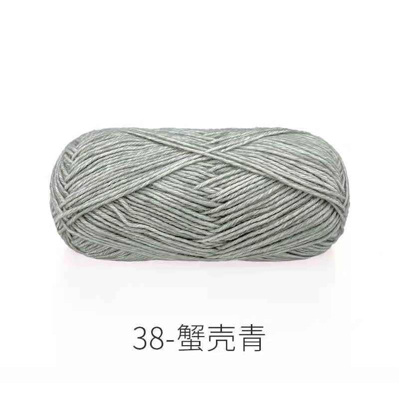 Ready Stock - Cotton Crochet Yarn/ Knitting Yarn - Benang Kait - 如意鸟沁柔棉纱/毛线- 手工编织毛线团/围巾/抱枕/毯子/娃娃