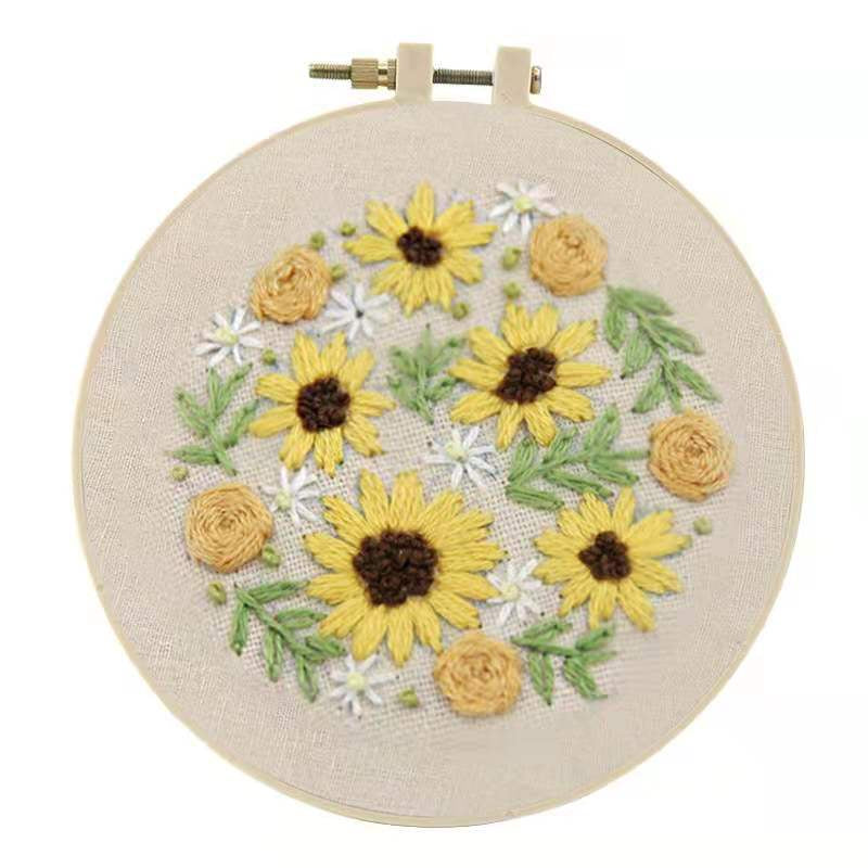 NEW ARRIVAL - Embroidery Kit- Needlework for Beginner- Cross Stitch set/ DIY手工刺绣材料包- 新款刺绣- 绣花套件